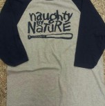 Navy/Gray Baseball Tee
